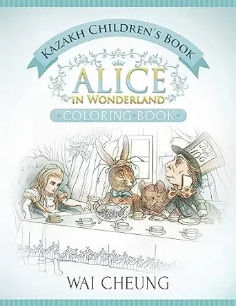 Kazakh Children's Book: Alice in Wonderland (English and Kazakh Edition) - 1