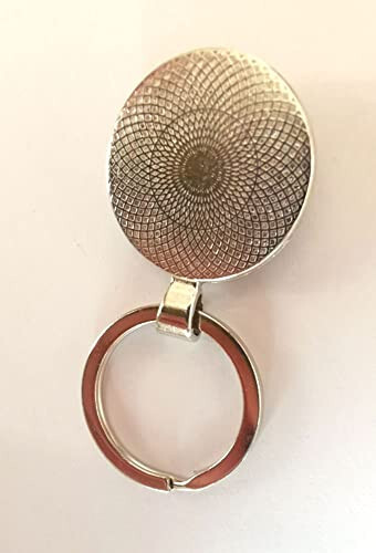Kazakhstan Flag Keychain Gift Men Women Keychain Stainless Steel and Inlaid Glass Materials - 5