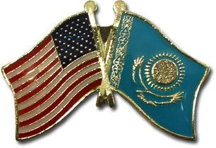 Kazakhstan - Friendship Lapel Pin - 2