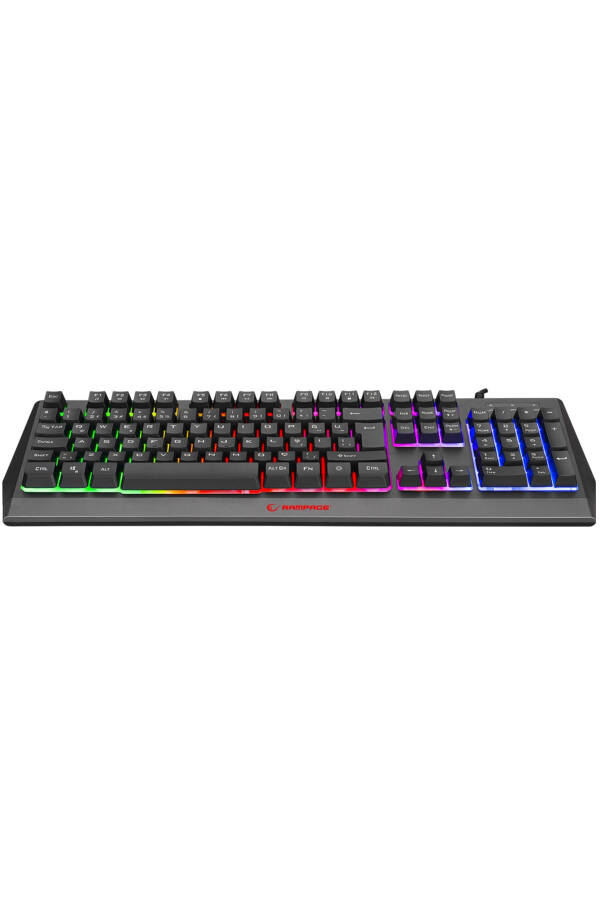 Kb-r52 Style Rainbow Illuminated Gaming Keyboard - 3