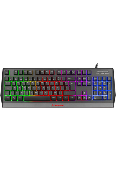 Kb-r52 Style Rainbow Yoritishli O'yin Klaviaturasi - RAMPAGE (1)