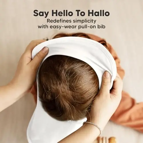 KeaBabies 8-Pack Baby Bibs for Boys, Girls - Pullover Bibs for Drooling Teething Baby Girl & Boy Toddler, Newborn, Soft & Absorbent, Cute Colors, Large Torso Coverage Keep Infant Clean & Dry (Purest) - 4