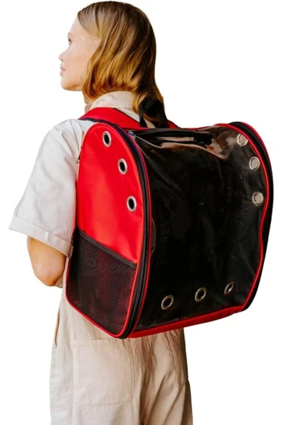 KEDİ KÖPEK TAŞIMA SIRT ÇANTASI - KSBURDA (1)