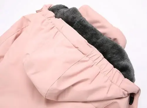 Keevoom Boys Girls Winter Coat Ski Jacket Windproof Waterproof Kids Snowboard Warm Fleece Snow Coats - KEEVOOM (1)