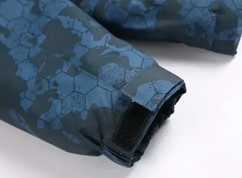 Keevoom Boys Qishki Palto Chang'i Kurtkasi Shamoldan Himoyalangan Bolalar Snoubordi Issiq Fleece Qor Palto Suv o'tkazmaydigan Tashqi Kaputli Chang'i Paltolari - 1