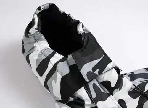 Keevoom Boys Winter Coat Ski Jacket Windproof Kids Snowboard Warm Fleece Snow Coat Waterproof Outdoor Hooded Ski Coats - 1