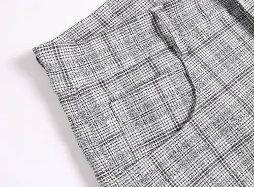 Keevoom Mens Stretch Skinny Flat-Front Fashion Style Comfy Solid Casual Slim Fit Business Dress Chinos Pants - 5