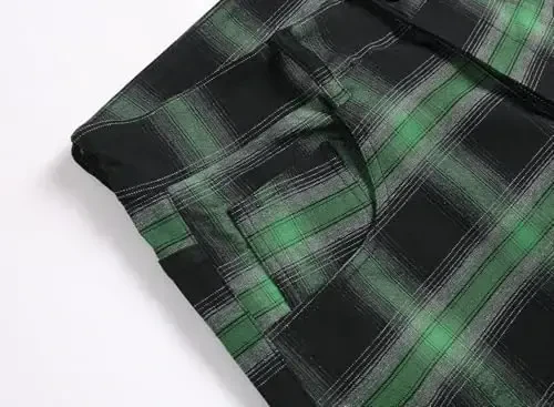 Keevoom erkaklar uchun cho'ziluvchan tor, tekis old dizaynli moda uslubidagi qulay, oddiy, tor bichimli biznes uslubidagi chinos shimlar - 6