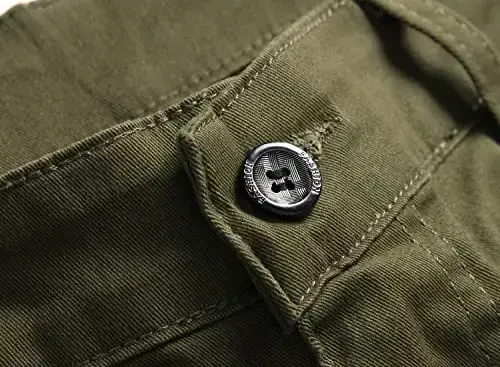 Keevoom erkaklar uchun Stretch Skinny Flat-Front Moda uslubi Qulay Qattiq Kundalik Slim Fit Biznes kostyumlari Chinos shimlar - 5