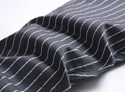 Keevoom erkaklar uchun tor kesimli tekis old dizaynli moda uslubidagi qulay bir rangli kundalik tor biznes kostyumi chinos shimlar - 3