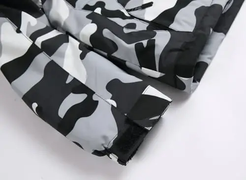 Keevoom Boys Winter Coat Ski Jacket Windproof Kids Snowboard Warm Fleece Snow Coat Waterproof Outdoor Hooded Ski Coats - 2