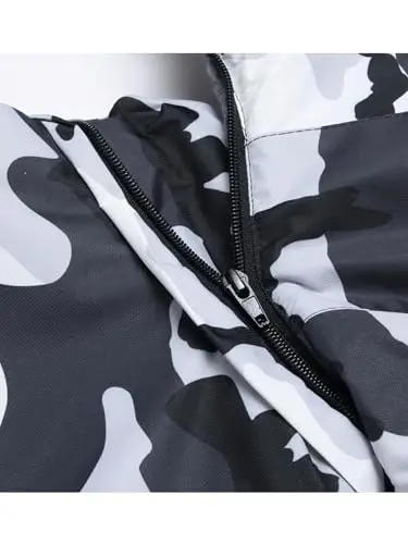 Keevoom Boy's Waterproof Ski Jacket Winter Warm Thick Snow Coat Windproof Fleece Kids Outdoor Hooded Snowboard Jackets - 2