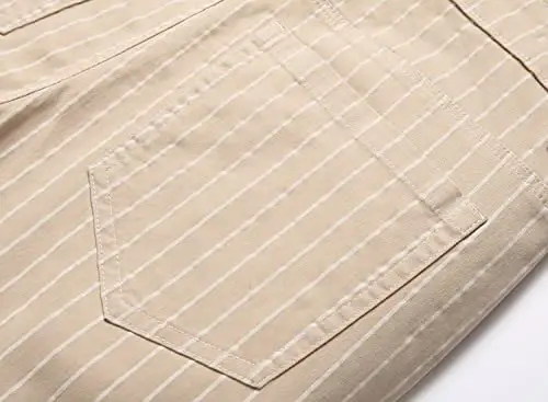 Keevoom Mens Stretch Skinny Flat-Front Fashion Style Comfy Solid Casual Slim Fit Business Dress Chinos Pants - 4