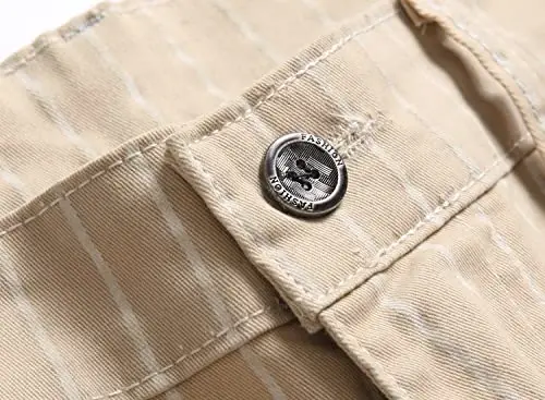 Keevoom Mens Stretch Skinny Flat-Front Fashion Style Comfy Solid Casual Slim Fit Business Dress Chinos Pants - 6