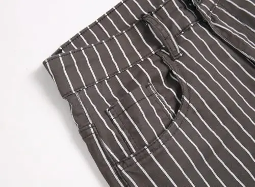 Keevoom Plaid Pants for Men Stretch Skinny Slim Fit Flat-Front Casual Fashion Comfy Solid Pencil Business Dress Chinos Pants - 3