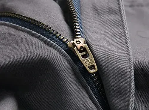 Keevoom Erkek Esnek Skinny Düz Ön Moda Stil Rahat Düz Renk Günlük Slim Fit İş Elbisesi Chino Pantolon - 4