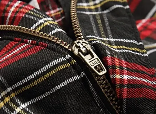 Keevoom Mens Stretch Skinny Flat-Front Fashion Style Comfy Solid Casual Slim Fit Business Dress Chinos Pants - 4