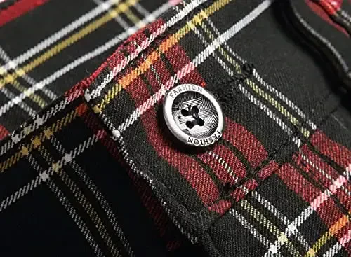 Keevoom Mens Stretch Skinny Flat-Front Fashion Style Comfy Solid Casual Slim Fit Business Dress Chinos Pants - 3