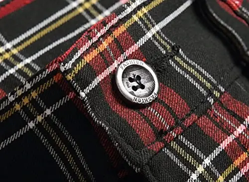 Keevoom Mens Stretch Skinny Flat-Front Fashion Style Comfy Solid Casual Slim Fit Business Dress Chinos Pants - 3