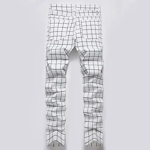 Keevoom Mens Stretch Skinny Flat-Front Fashion Style Comfy Solid Casual Slim Fit Business Dress Chinos Pants - 2