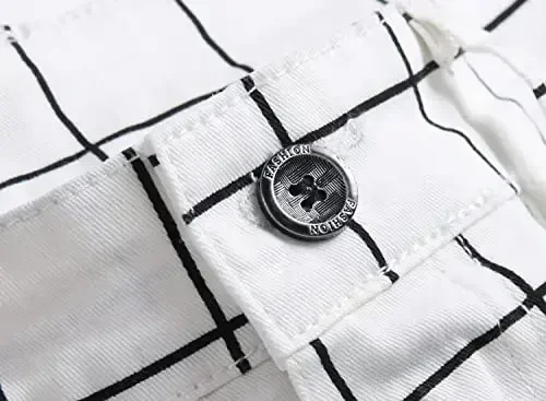 Keevoom Mens Stretch Skinny Flat-Front Fashion Style Comfy Solid Casual Slim Fit Business Dress Chinos Pants - 5