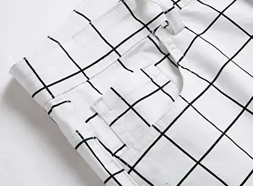 Keevoom Mens Stretch Skinny Flat-Front Fashion Style Comfy Solid Casual Slim Fit Business Dress Chinos Pants - 6