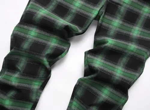 Keevoom Mens Stretch Skinny Flat-Front Fashion Style Comfy Solid Casual Slim Fit Business Dress Chinos Pants - 5