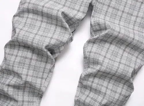 Keevoom Mens Stretch Skinny Flat-Front Fashion Style Comfy Solid Casual Slim Fit Business Dress Chinos Pants - 3