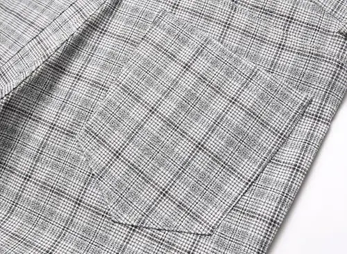 Keevoom Mens Stretch Skinny Flat-Front Fashion Style Comfy Solid Casual Slim Fit Business Dress Chinos Pants - 4