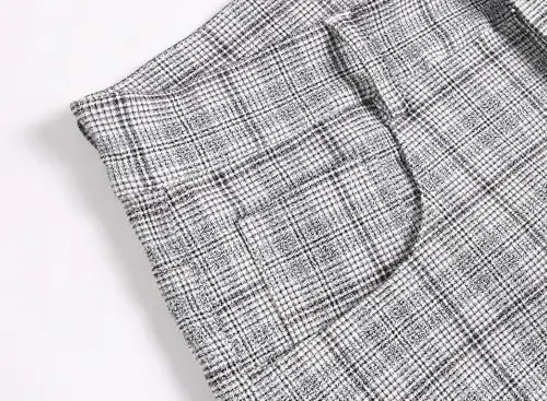 Keevoom Mens Stretch Skinny Flat-Front Fashion Style Comfy Solid Casual Slim Fit Business Dress Chinos Pants - 5