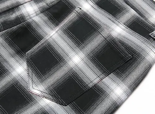 Keevoom Mens Stretch Skinny Flat-Front Fashion Style Comfy Solid Casual Slim Fit Business Dress Chinos Pants - 6