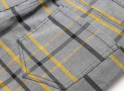 Keevoom Mens Stretch Skinny Flat-Front Fashion Style Comfy Solid Casual Slim Fit Business Dress Chinos Pants - 5