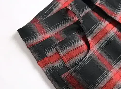 Keevoom Mens Stretch Skinny Flat-Front Fashion Style Comfy Solid Casual Slim Fit Business Dress Chinos Pants - 5