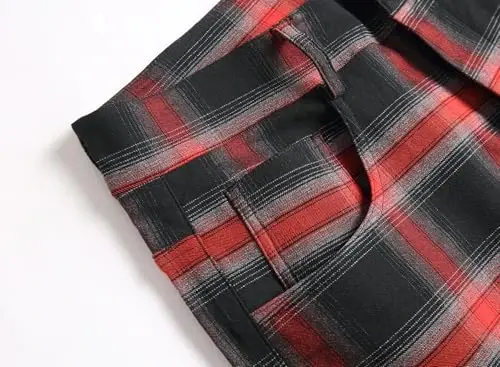 Keevoom Mens Stretch Skinny Flat-Front Fashion Style Comfy Solid Casual Slim Fit Business Dress Chinos Pants - 5