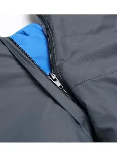 Keevoom Boy's Waterproof Ski Jacket Winter Warm Thick Snow Coat Windproof Fleece Kids Outdoor Hooded Snowboard Jackets - 1