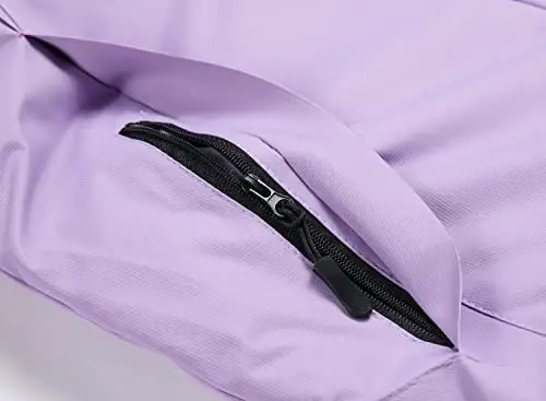 Keevoom Girl's Waterproof Ski Jacket Fleece Qor Palto Shamoldan Himoya Issiq Qishki Snoubord Kurtkasi Olinadigan Kapushon bilan - 6