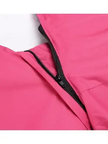 Keevoom Girl's Waterproof Ski Jacket Fleece Snow Coat Windproof Warm Winter Snowboarding Jacket with Removable Hood - MODAZONE