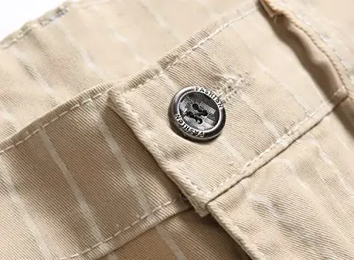 Keevoom Mens Stretch Skinny Flat-Front Fashion Style Comfy Solid Casual Slim Fit Business Dress Chinos Pants - 6