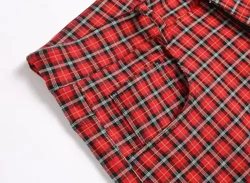 Keevoom Mens Stretch Skinny Flat-Front Fashion Style Comfy Solid Casual Slim Fit Business Dress Chinos Pants - 5