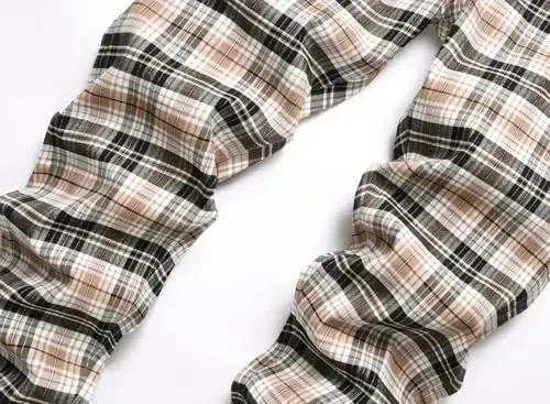 Keevoom Mens Stretch Skinny Flat-Front Fashion Style Comfy Solid Casual Slim Fit Business Dress Chinos Pants - 3