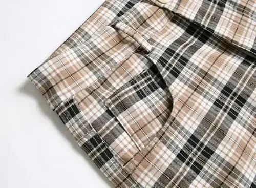 Keevoom Mens Stretch Skinny Flat-Front Fashion Style Comfy Solid Casual Slim Fit Business Dress Chinos Pants - 5