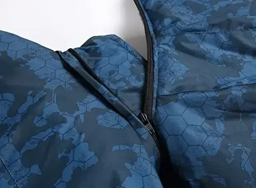 Keevoom o'g'il bolalar suv o'tkazmaydigan chang'i kurtkasi Qishki issiq qalin qor palto Shamoldan himoya Fleece bolalar tashqi kapüşonlu snowboard kurtkalari - 4