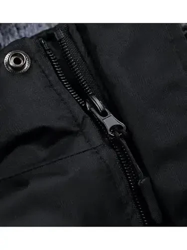 Keevoom o'g'il bolalar uchun suv o'tkazmaydigan chang'i kurtkasi Qishki issiq qalin qor palto Shamol o'tkazmaydigan jun bolalar tashqi kaputli snowboard kurtkalari - 4