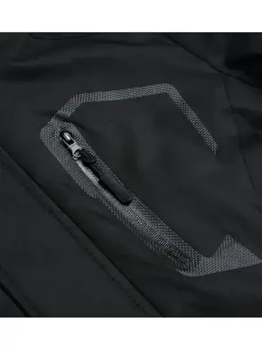 Keevoom o'g'il bolalar uchun suv o'tkazmaydigan chang'i kurtkasi Qishki issiq qalin qor palto Shamol o'tkazmaydigan jun bolalar tashqi kaputli snowboard kurtkalari - 5