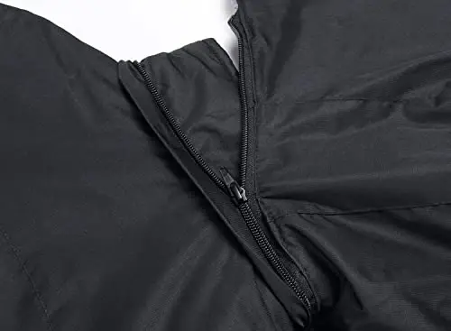 Keevoom Qizlar uchun suv o'tkazmaydigan chang'i kurtkasi Fleece qor paltosi Shamolga chidamli issiq qishki snoubord kurtkasi olinadigan qalpoqli - 5