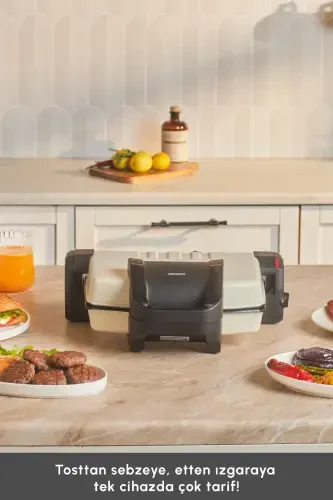 Kelajakning Asosiy Toasteri Mat Krem 1800 W - 3