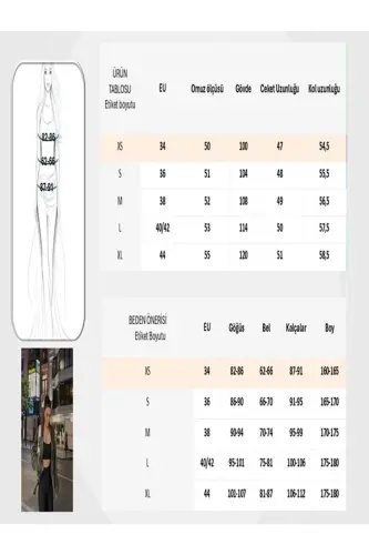 Kemerli Oversize Deri Biker Ceket - yeşil - 7