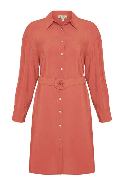 Kemerli Tunik-Kırmızı 