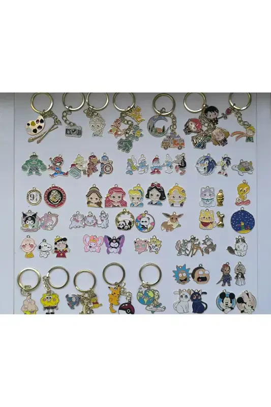 Kemping va tabiatni sevuvchilar uchun charm aksessuarli kalit uzuk - 3