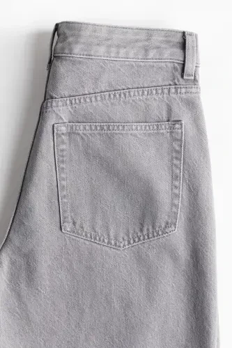 Keng Kegayimli Shim - Ochiq kulrang - 4